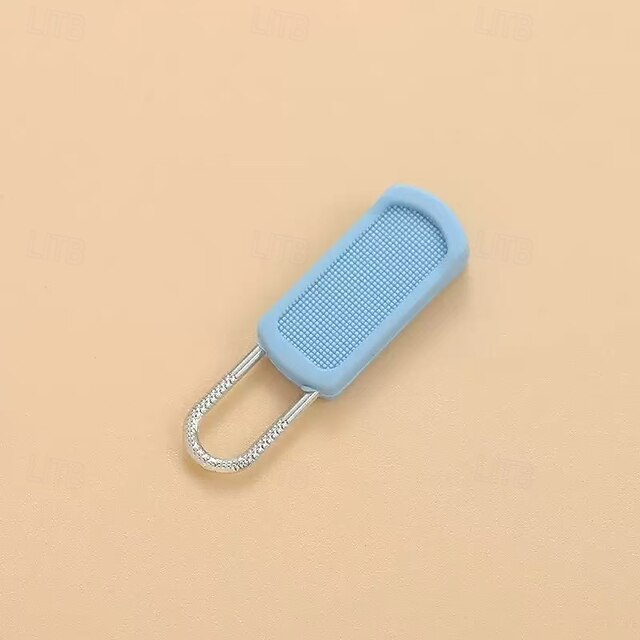50 Pack Tool-Free Detachable Rubber Zipper Pull Replacements for Backpacks, Jackets and Luggage