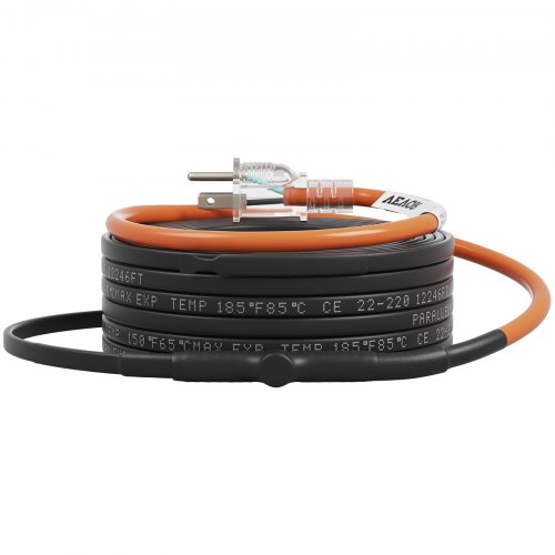 Self-Regulating Heat Cable for Pipe Freeze Protection in Cold Weather