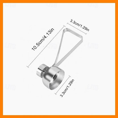 Stainless Steel Egg Shell Cracker and Cutter for Soft Boiled and Century Eggs in Home Kitchen