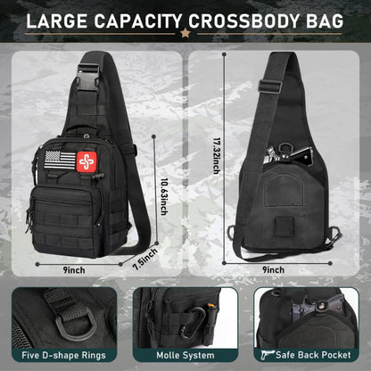 262 Piece Emergency Preparedness Bag with First Aid and Survival Gear