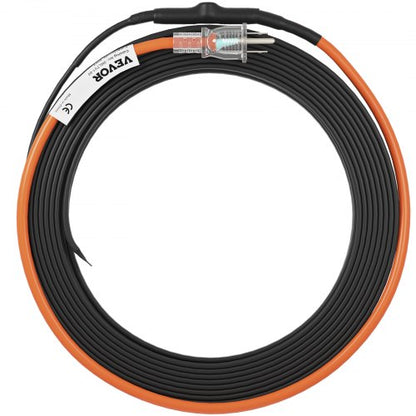Self-Regulating Heat Cable for Pipe Freeze Protection in Cold Weather