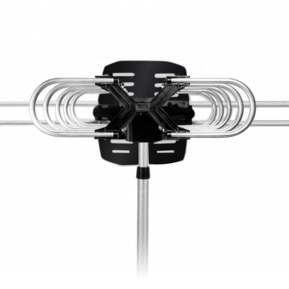 Motorized HD TV Antenna with 360 Degree Rotation and Signal Amplifier, 33ft Cable