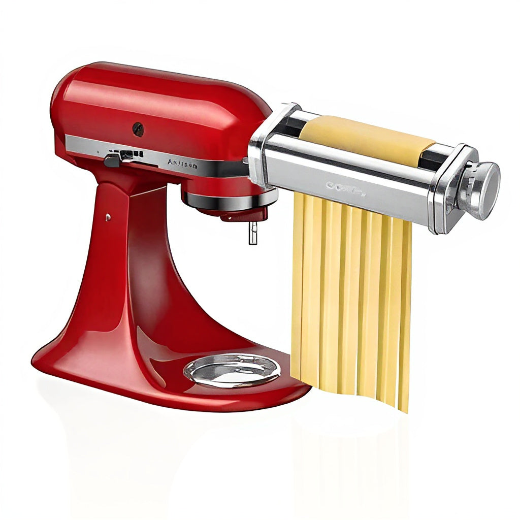 Stand Mixer Attachment for Pasta Dough Rolling and Cutting