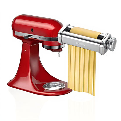 Stand Mixer Attachment for Pasta Dough Rolling and Cutting