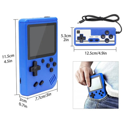 Handheld Retro Game Console with Built-In 400+ Classic Games