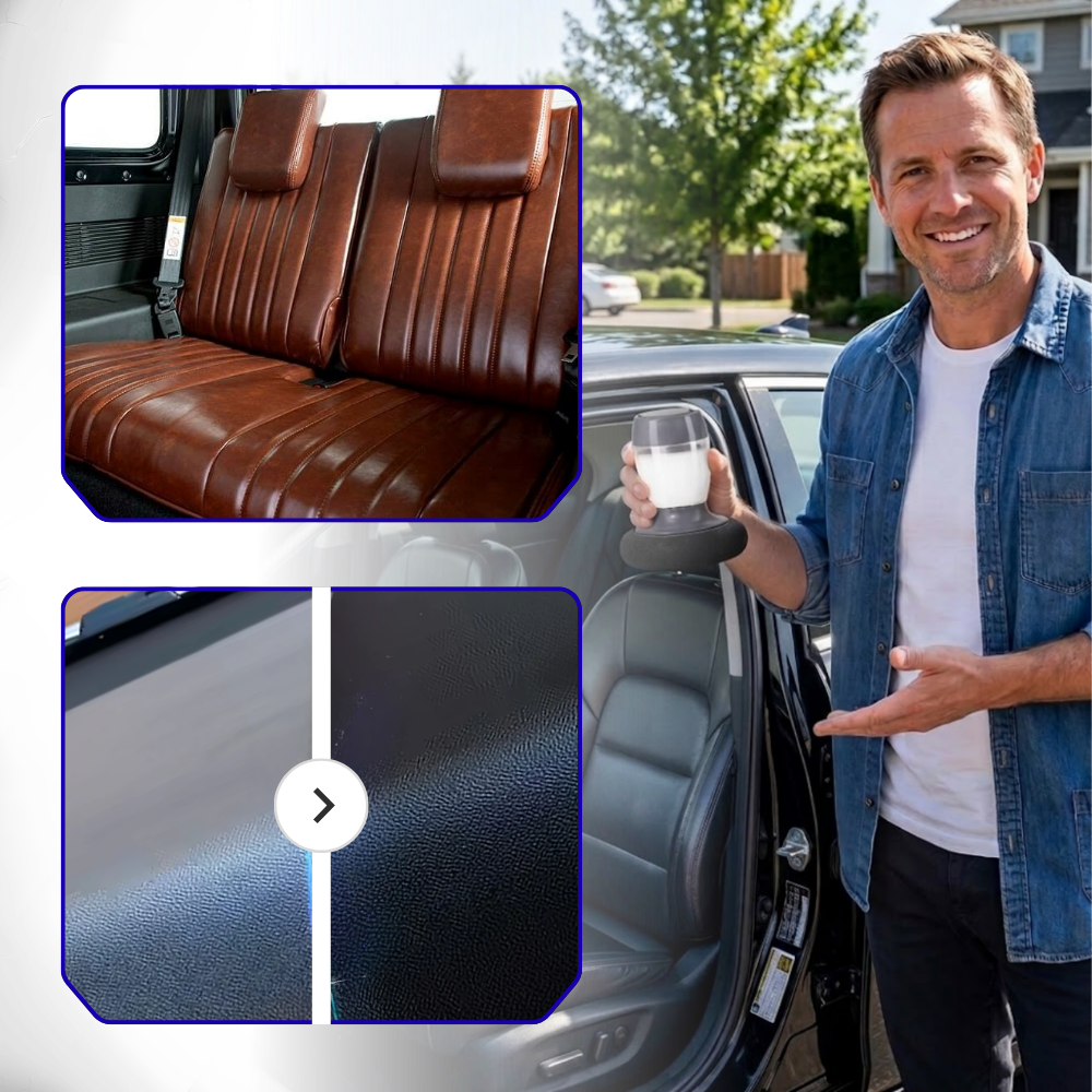 Revitalizing Polish Car Leather Cleaning Solution - Ozerty