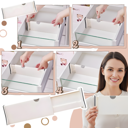Sleek Tidiness Drawer Divider - Ozerty