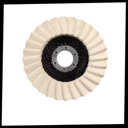 Smooth Flawless Shine Wool Polishing Wheel - Ozerty
