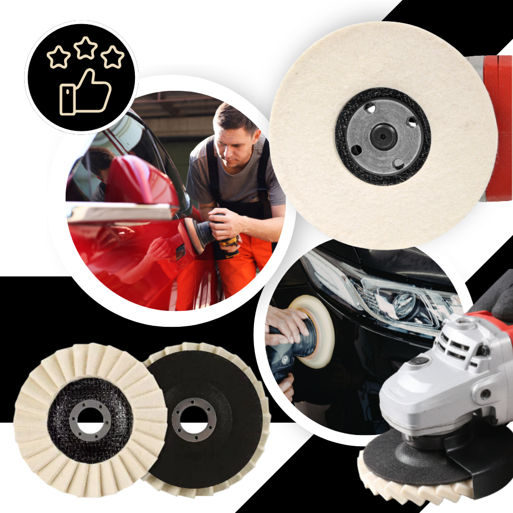Smooth Flawless Shine Wool Polishing Wheel - Ozerty