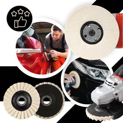 Smooth Flawless Shine Wool Polishing Wheel - Ozerty