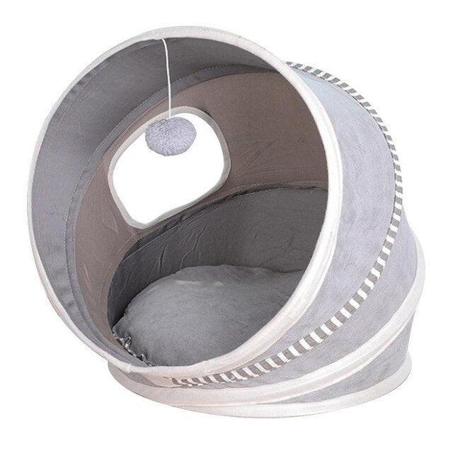 Plush Pet Bed with Customizable Colors and Machine Washable Fabric for Small Animals
