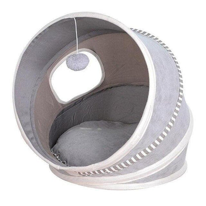 Plush Pet Bed with Customizable Colors and Machine Washable Fabric for Small Animals