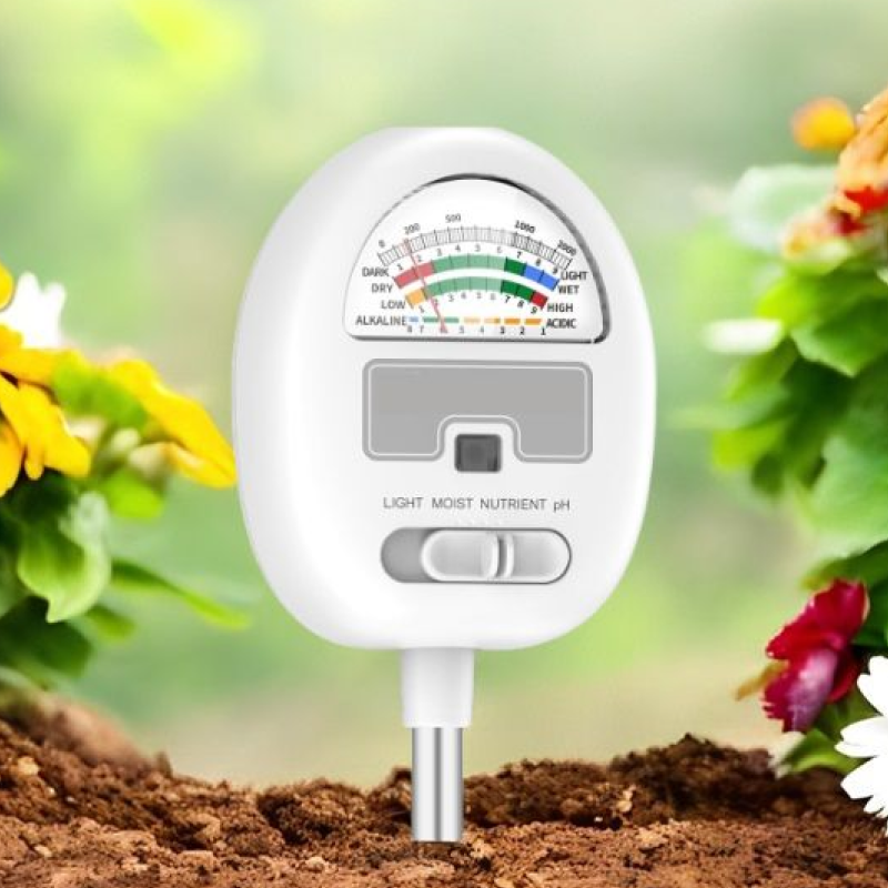 4-In-1 Smart Soil Meter for Precise Plant Care Monitoring