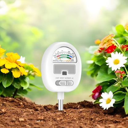 4-In-1 Smart Soil Meter for Precise Plant Care Monitoring