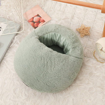 USB Heated Foot Warmer with Plush Fabric, Constant Heat or Three Heat Settings