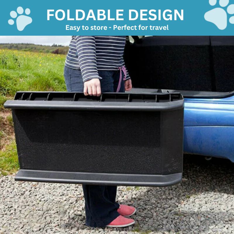 Foldable Pet Ramp with Non-Slip Surface