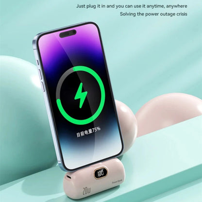 Portable Power Bank with LED Display and Dual Port Compatibility, 30000mAh