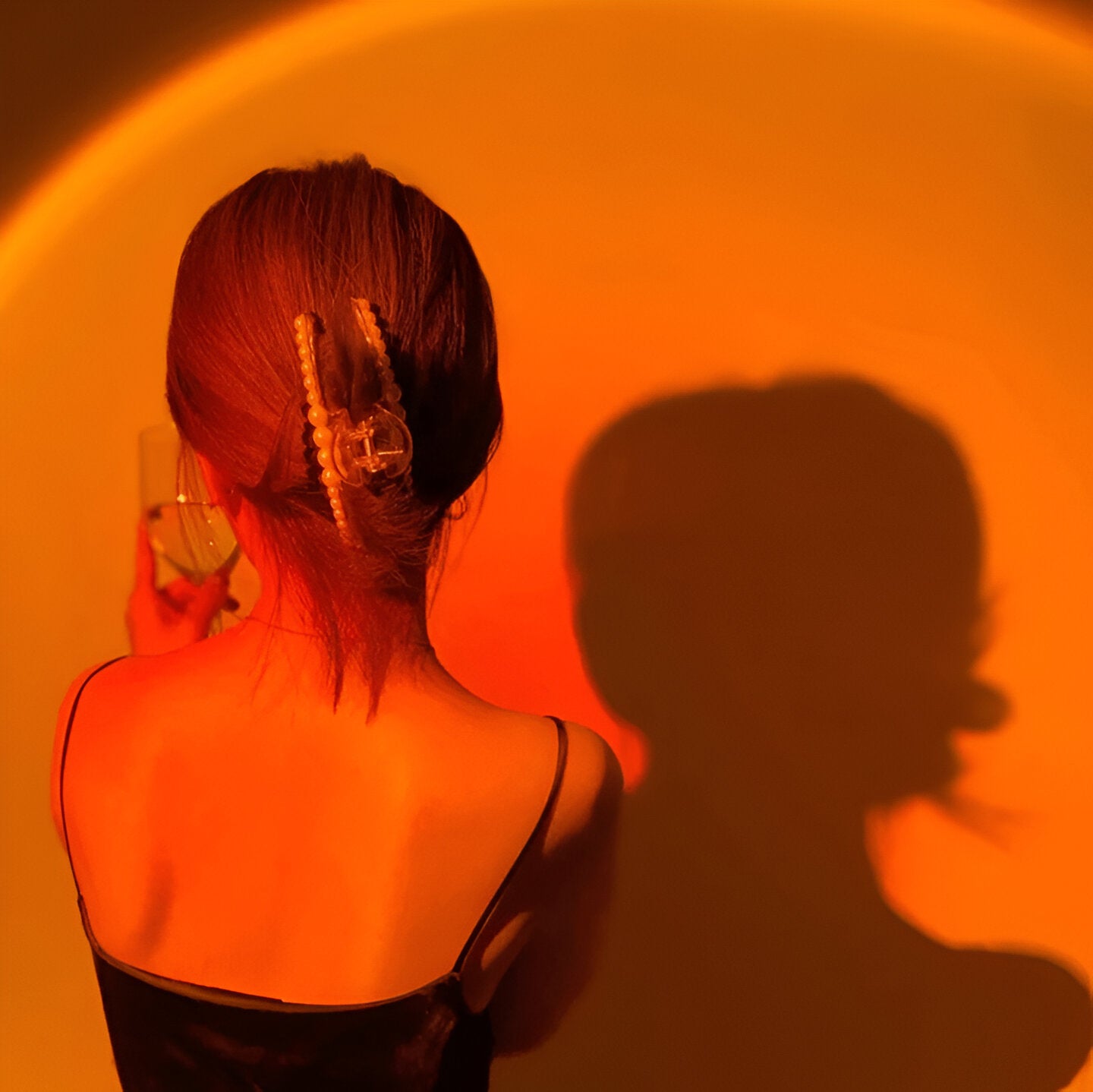 LED Sunset Lamp – Gradient Mood Light for Bedroom & Living Room