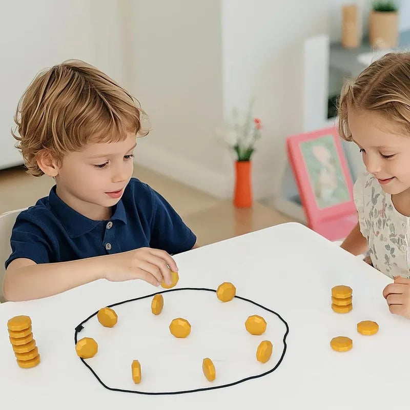 Magnetic Chess Strategy Game, compact travel-friendly tabletop puzzle for all ages