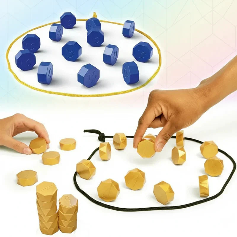 Portable Magnetic Chess Set, an engaging party game and logic puzzle for travel