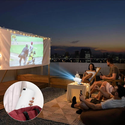 VistaCube Smartphone Mini Portable Projector Full HD - Mini Projector - Wild Eye Vision