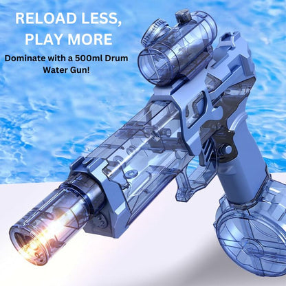 PowerBlast Electric Water Gun with Immersive LED Lights