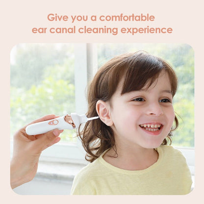 Ear Wax Vacuum with Built-In Light and Soft Silicone Tips, 5 Replacement Tips