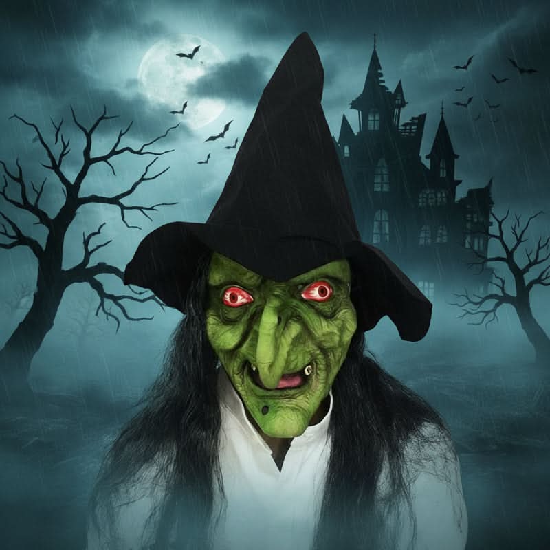 Wearclo | Halloween Latex Mask | Realistic and Elastic | Adult