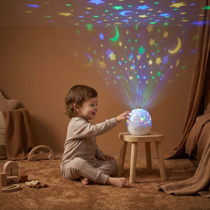 Ceiling Projector for Kids with Speaker and Dual Night Light Modes
