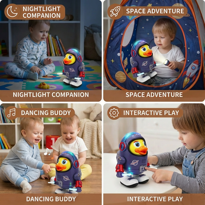 Musical Dancing Duck with Space Suit and Built In Songs for Toddlers