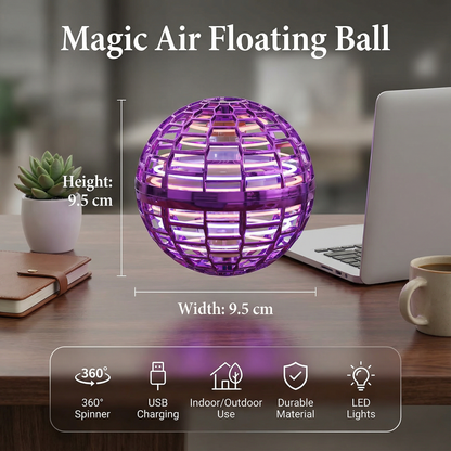 LED Flying Ball with Rechargeable Battery and Indoor Outdoor Use