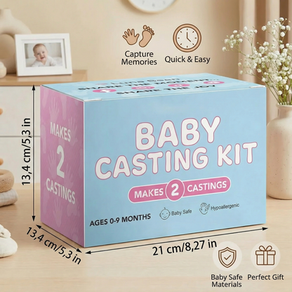 Baby Hand and Footprint Keepsake Kit for Newborns and New Parents