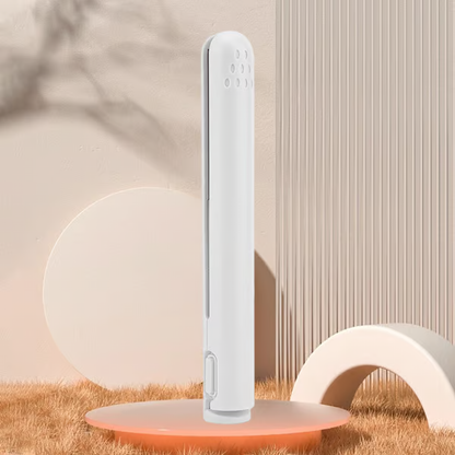 Portable Hair Straightener and Curler with Ceramic Plates and USB Charging