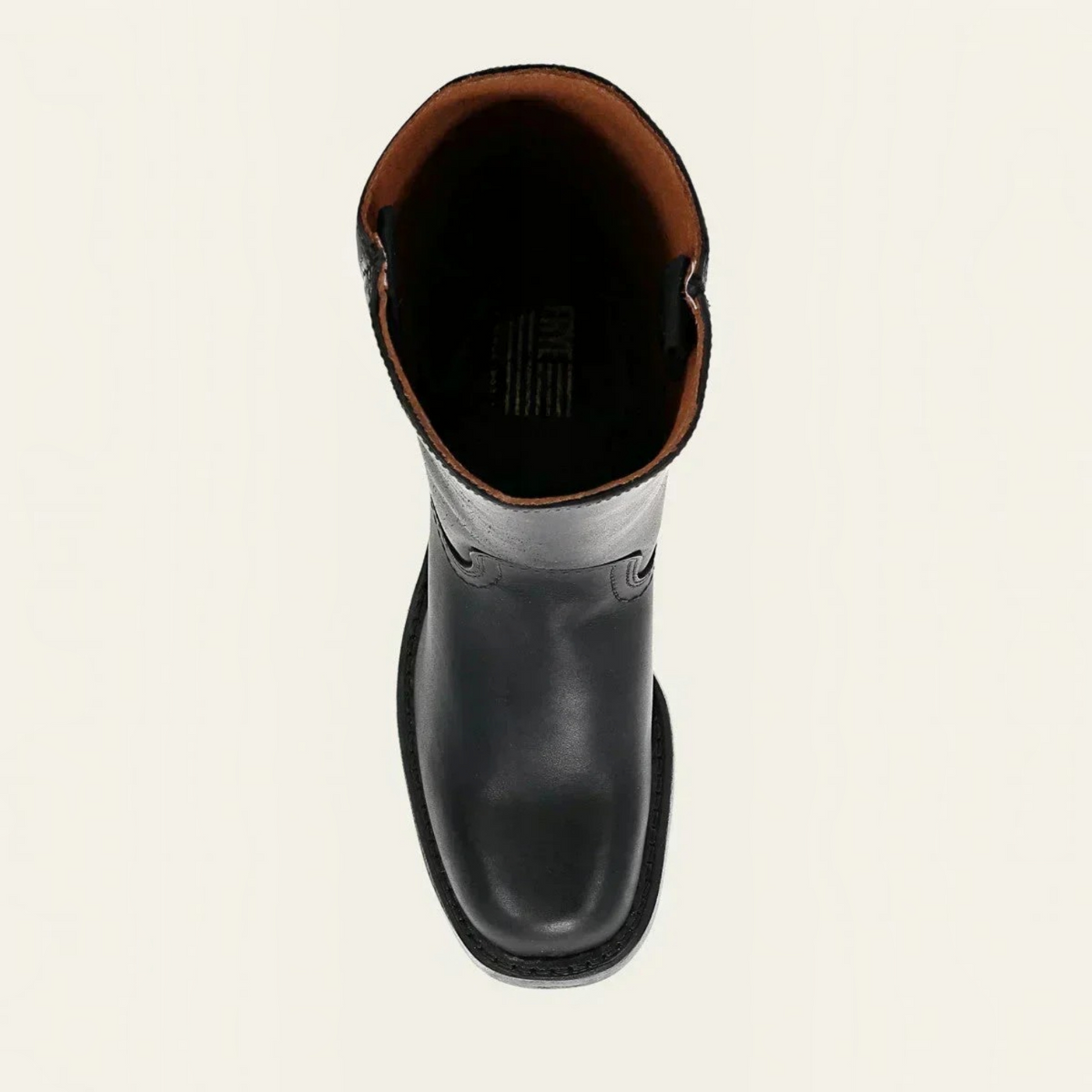 Mid Calf Boots with Block Heel and Closed Toe, Pull On Entry