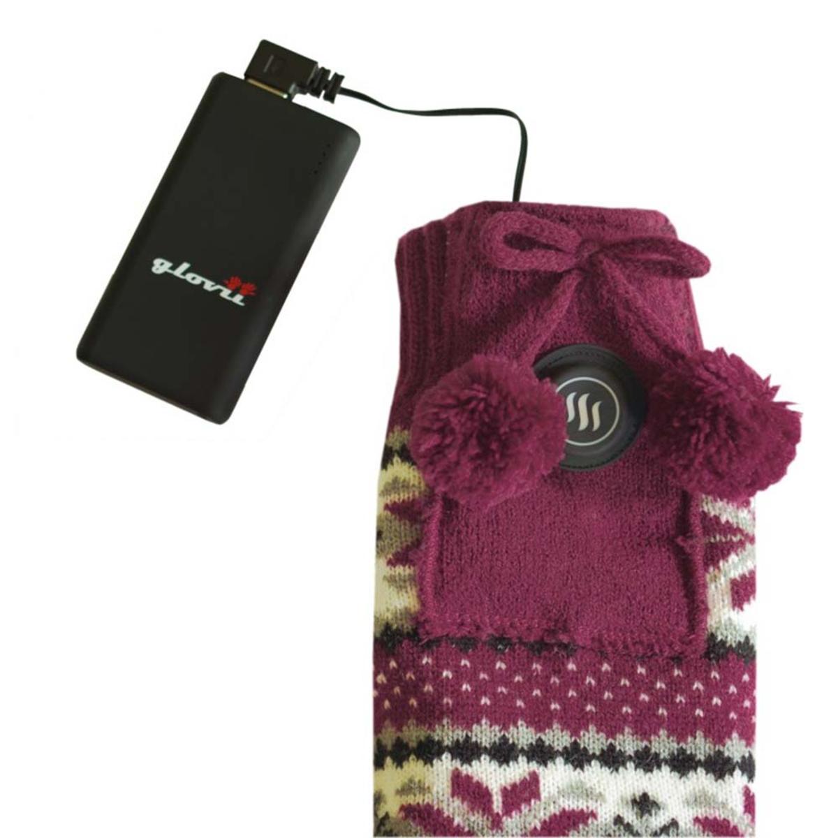 Cordless Heated Foot Warmer Slippers with 3 Temperature Modes and Rechargeable Battery for Indoors